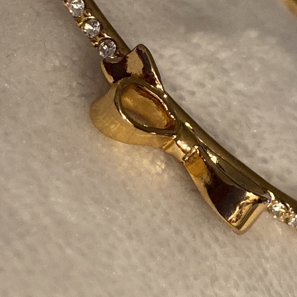 kate spade gold bow bracelet - Picture 5 of 16